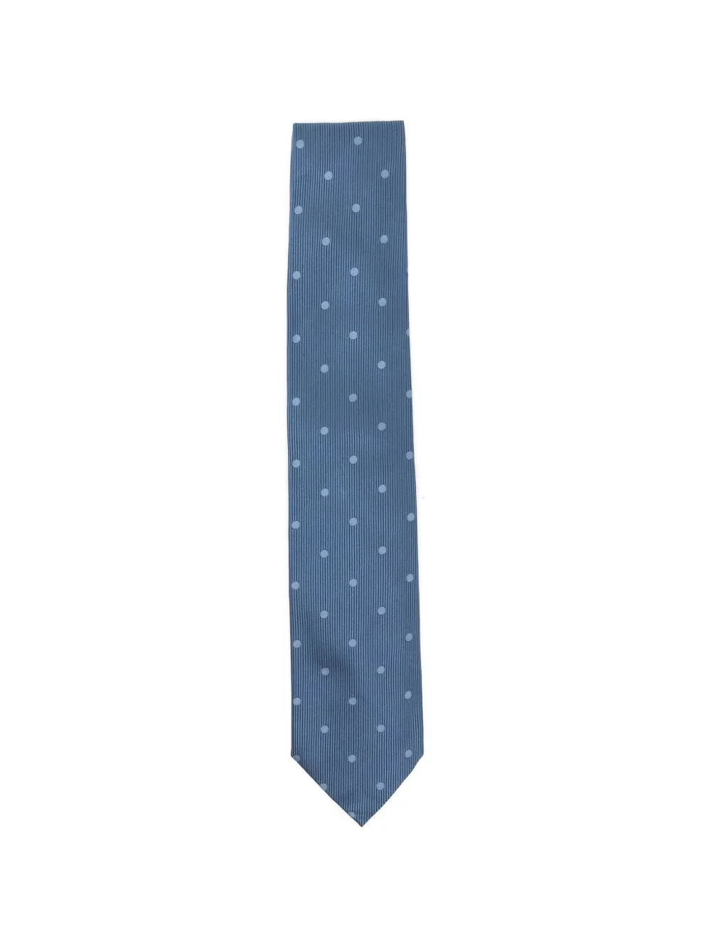 satin polka dot tie - 1