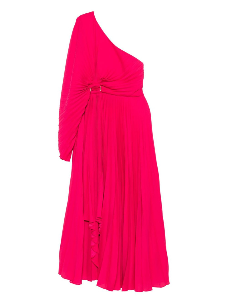 Sadgill pleated one-shoulder dress 1
