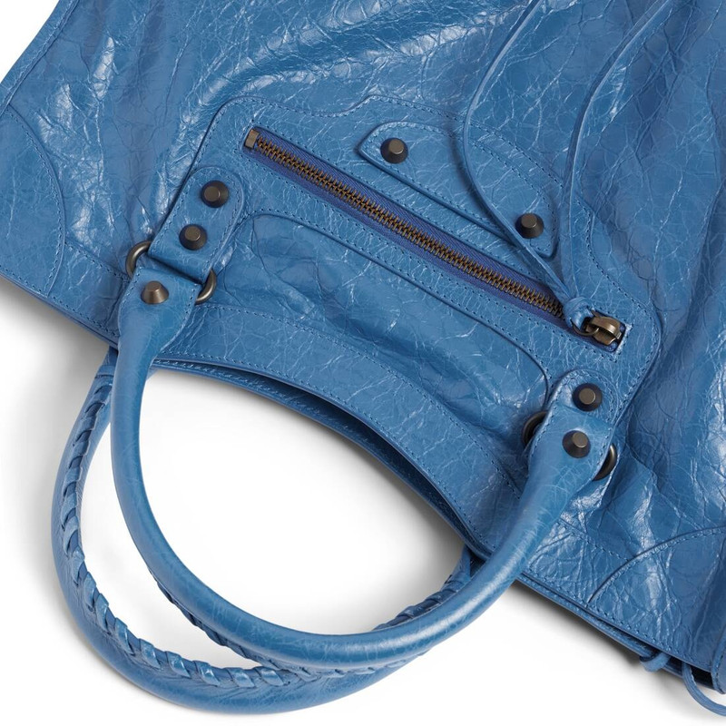 Women's Le City Medium Bag in Denim Blue 7