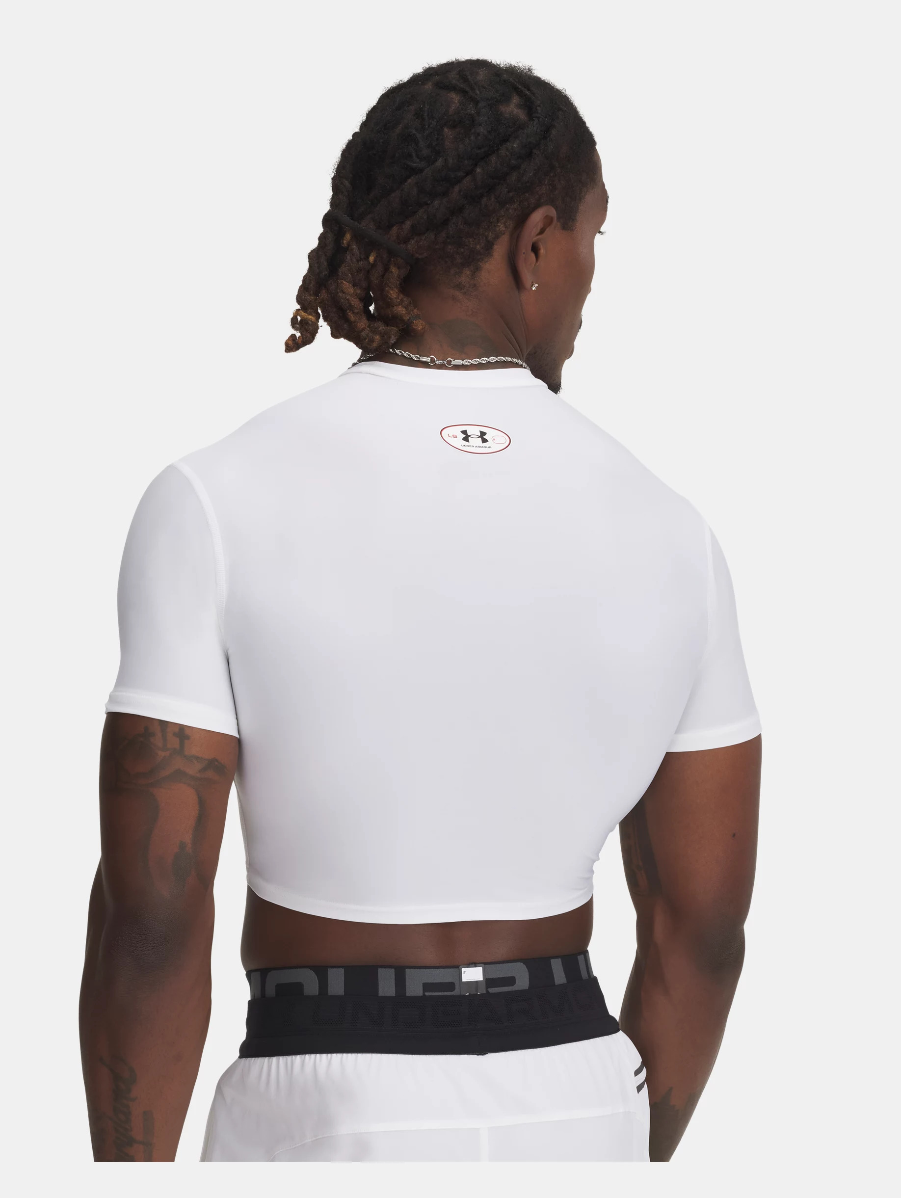 Men's HeatGear® OG Compression Crop Short Sleeve - 2