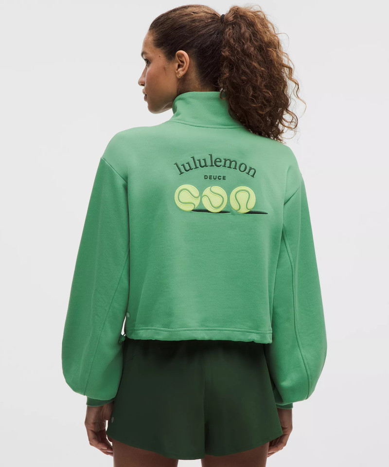 Cotton Terry Tennis Half Zip *Deuce 3