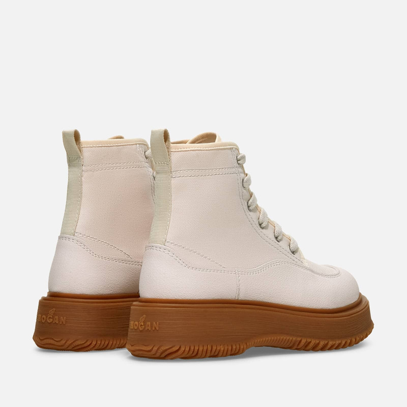 HOGAN Hogan Untraditional Ankle Boots Beige outlook