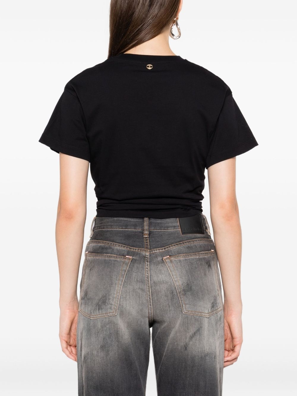 ring-detail T-shirt - 4