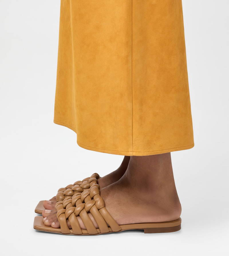 Tod's SANDALS IN LEATHER - BROWN outlook