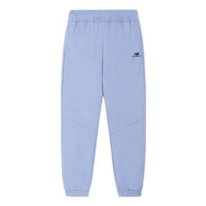 New Balance Logo Cotton Joggers 'Blue' 5TC44713-LBL - 1