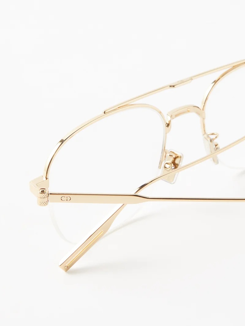 NeoDior aviator metal glasses - 7