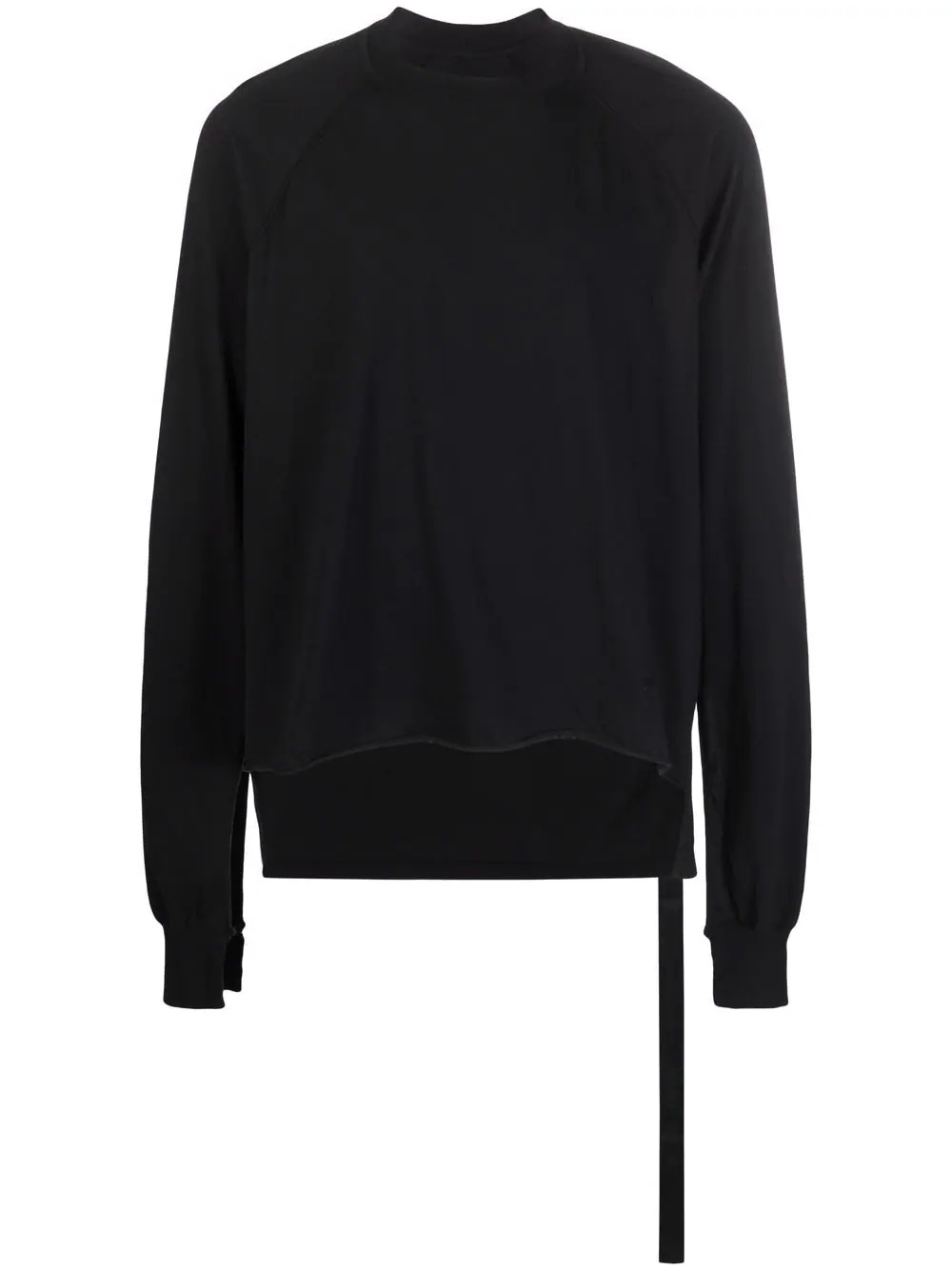 high-low hem sweatshirt - 1