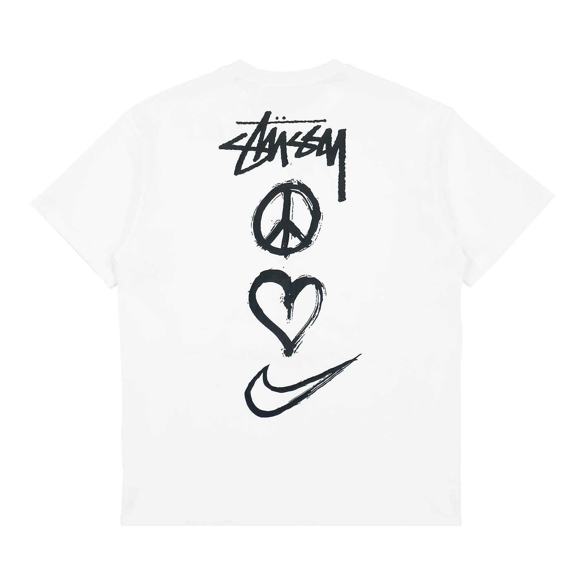 Nike x Stussy M NRG RA Short-Sleeve Tee 'Summit White' - 2
