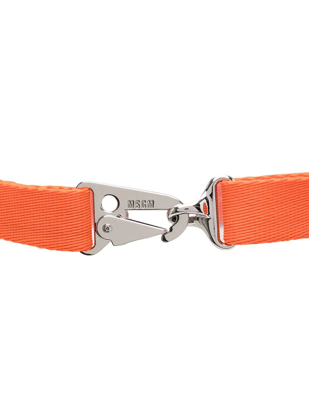 buckled logo-engraved belt - 2