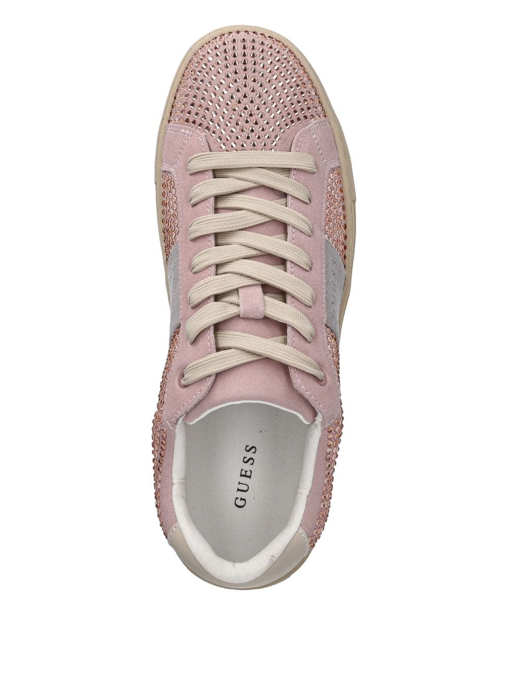 rhinestone-embellished sneakers - 4