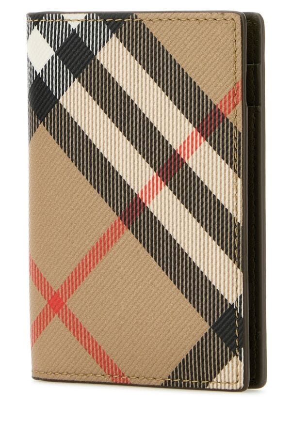 Burberry Man Printed E-Canvas Card Holder - 2