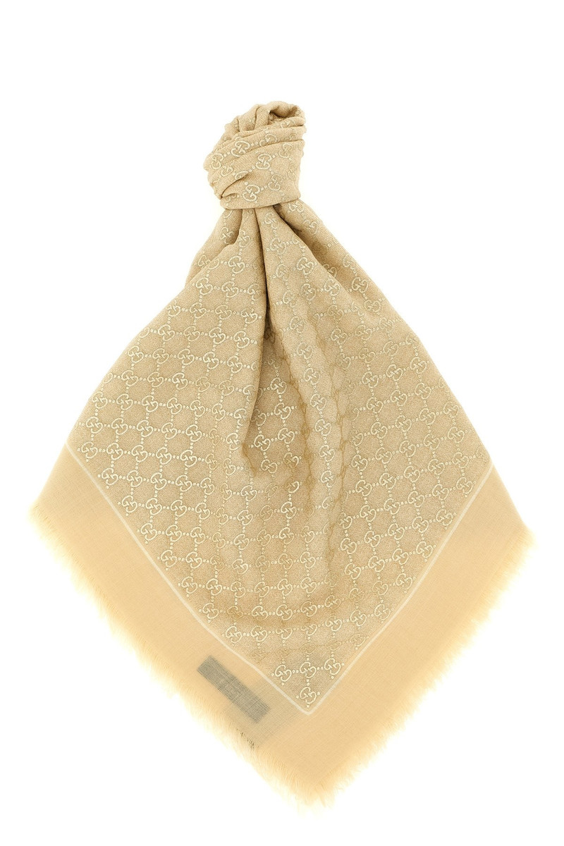 Gg Lamé Shawl 1