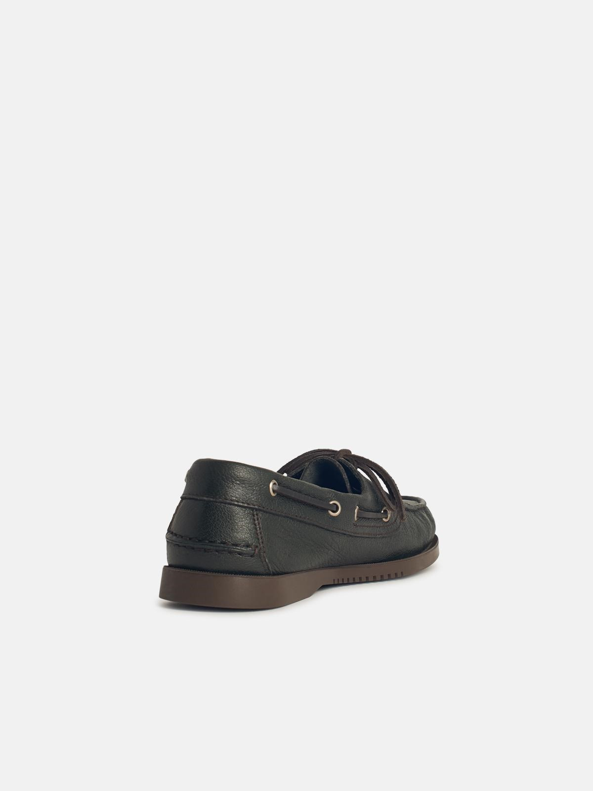 SCARPA 'BARTH' IN GREEN LEATHER - 3