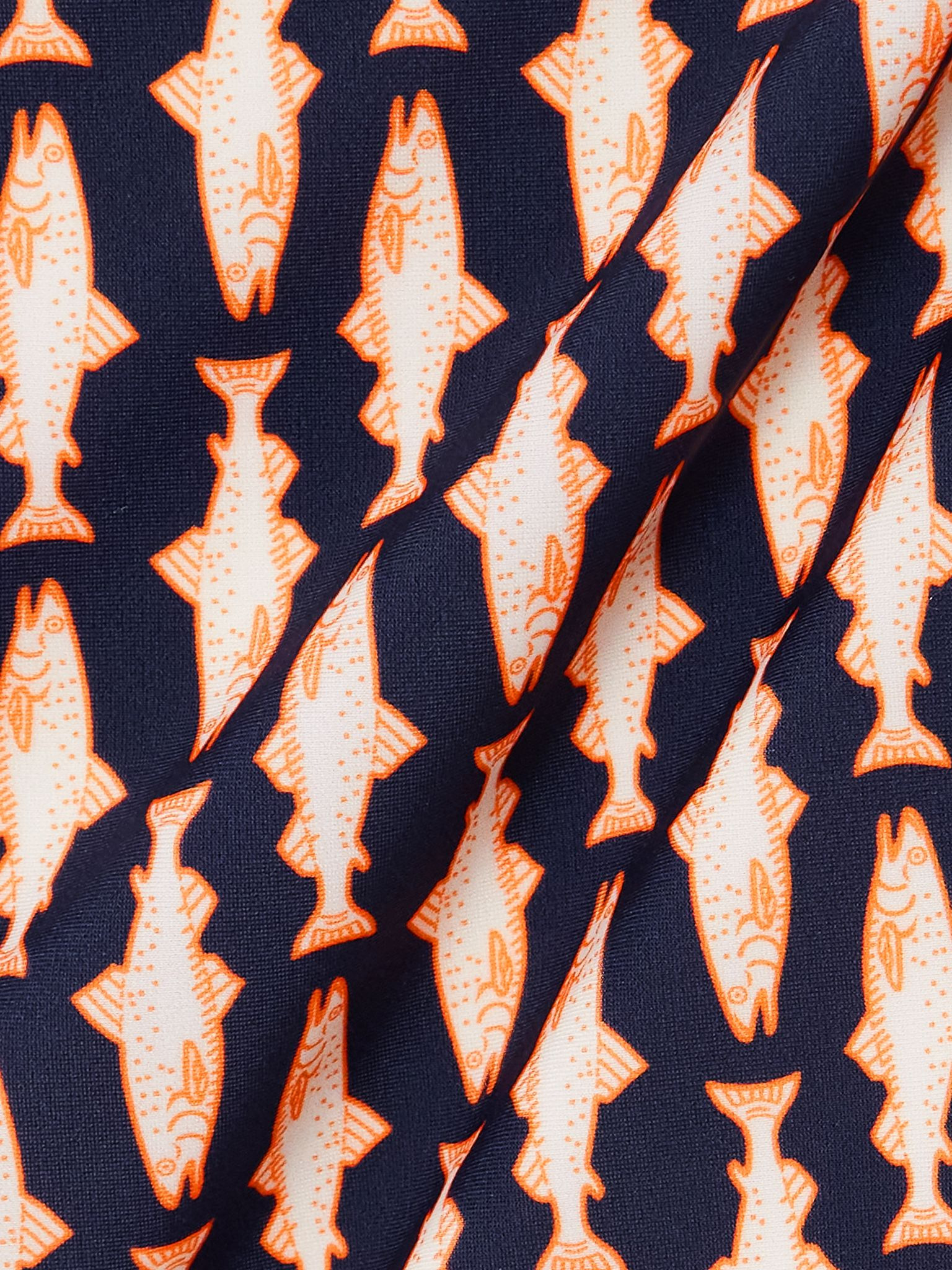 Printed halterneck swimsuit Navy - 4