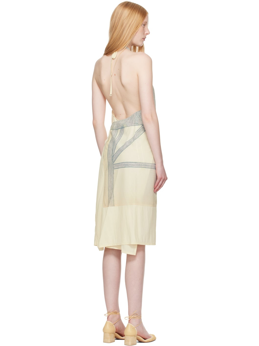 Off-White Philippe Weisbecker Apron Midi Dress - 3