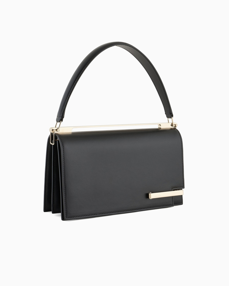 GIORGIO ARMANI MEDIUM LEATHER HANDBAG WITH SHOULDER STRAP outlook