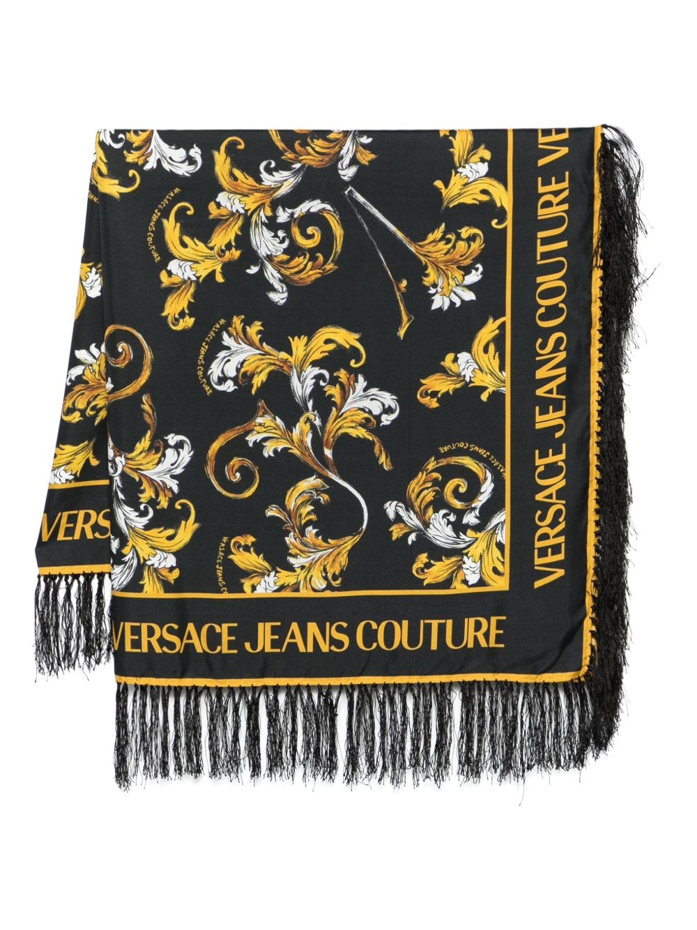 fringed scarf - 1
