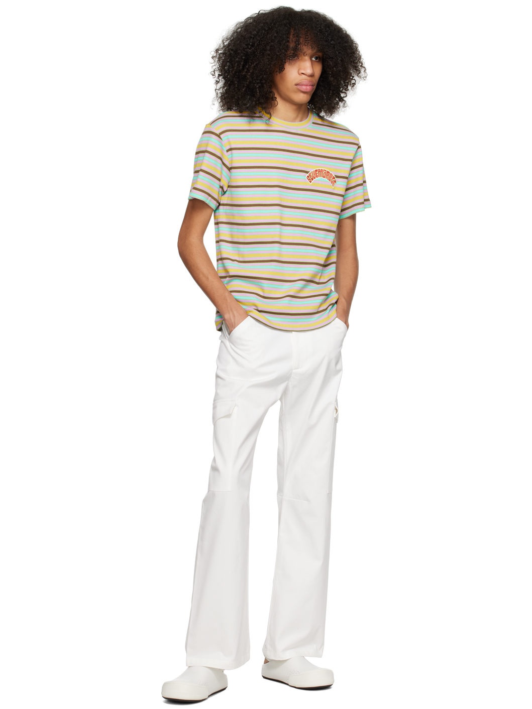 Multicolor Striped T-Shirt - 4