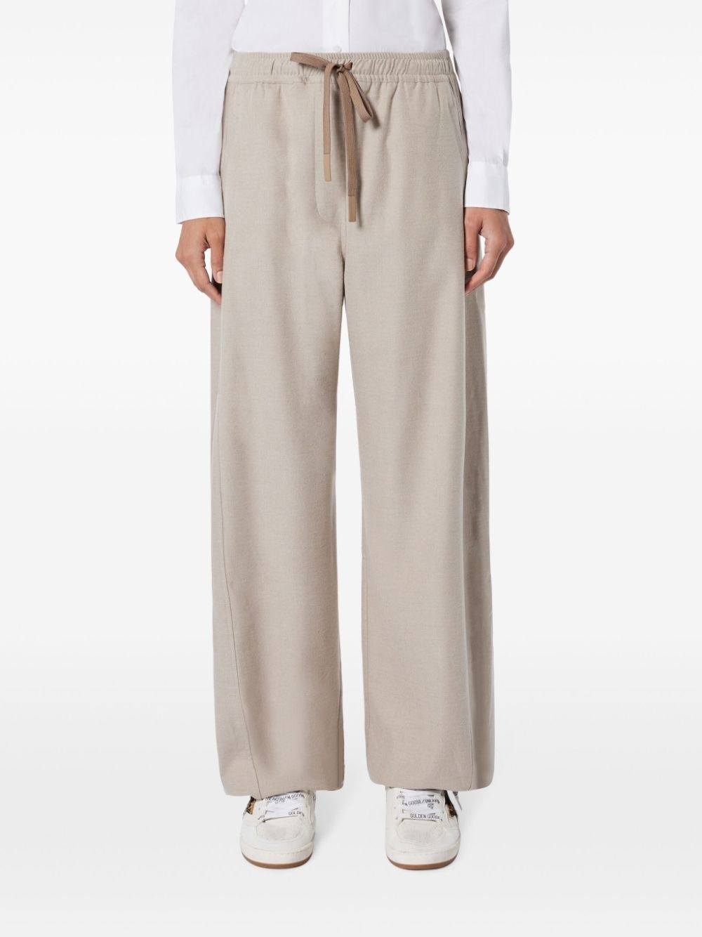 flannel trousers - 3