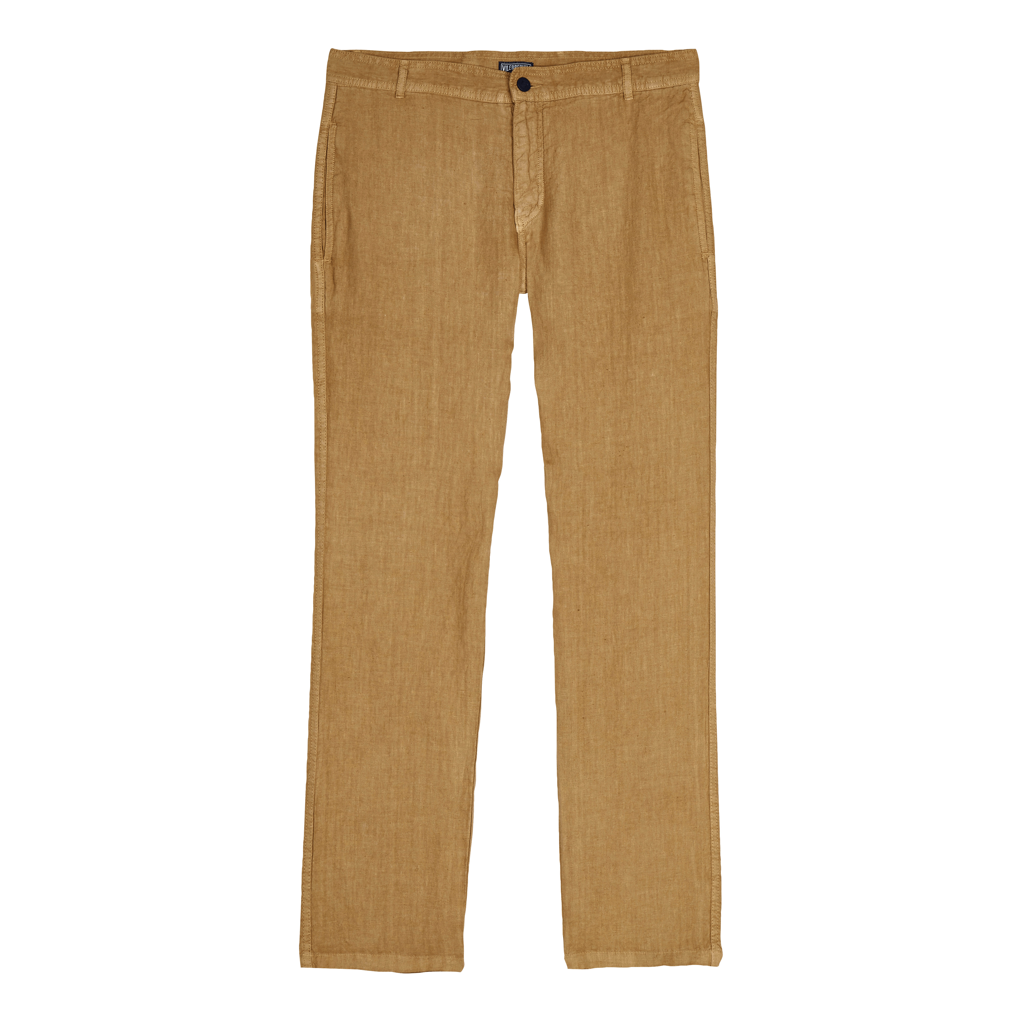 Men Linen Pants Natural Dye - 1