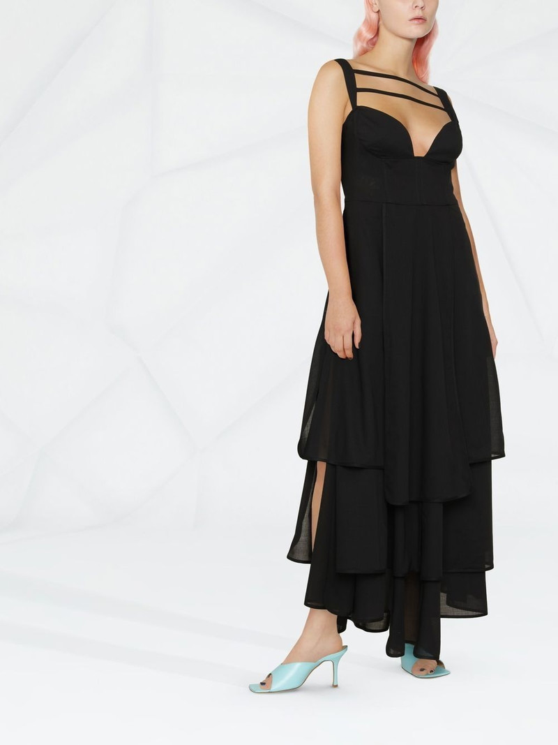 ruffled-hem dress 3