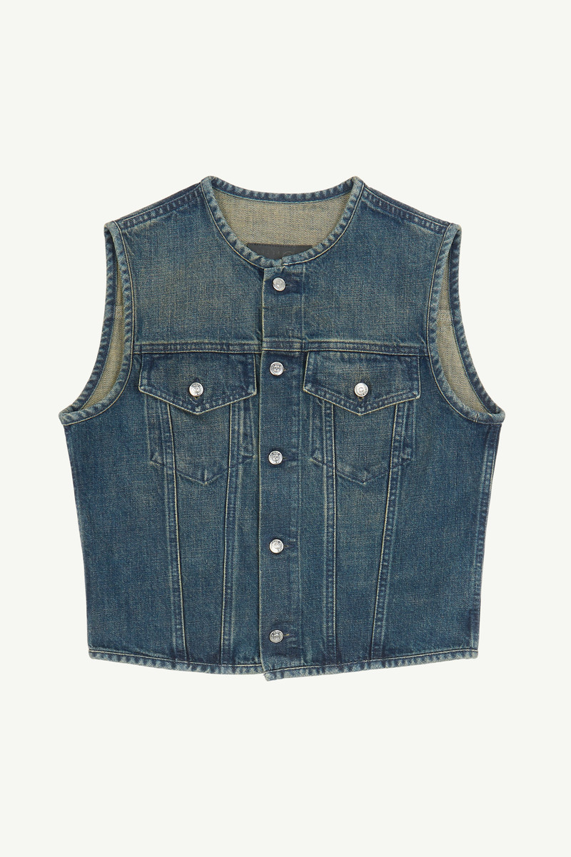 Denim Gilet 1