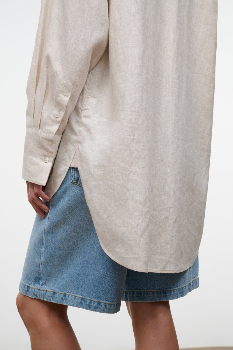 STAUD SANDBAR LINEN TOP NATURAL 6