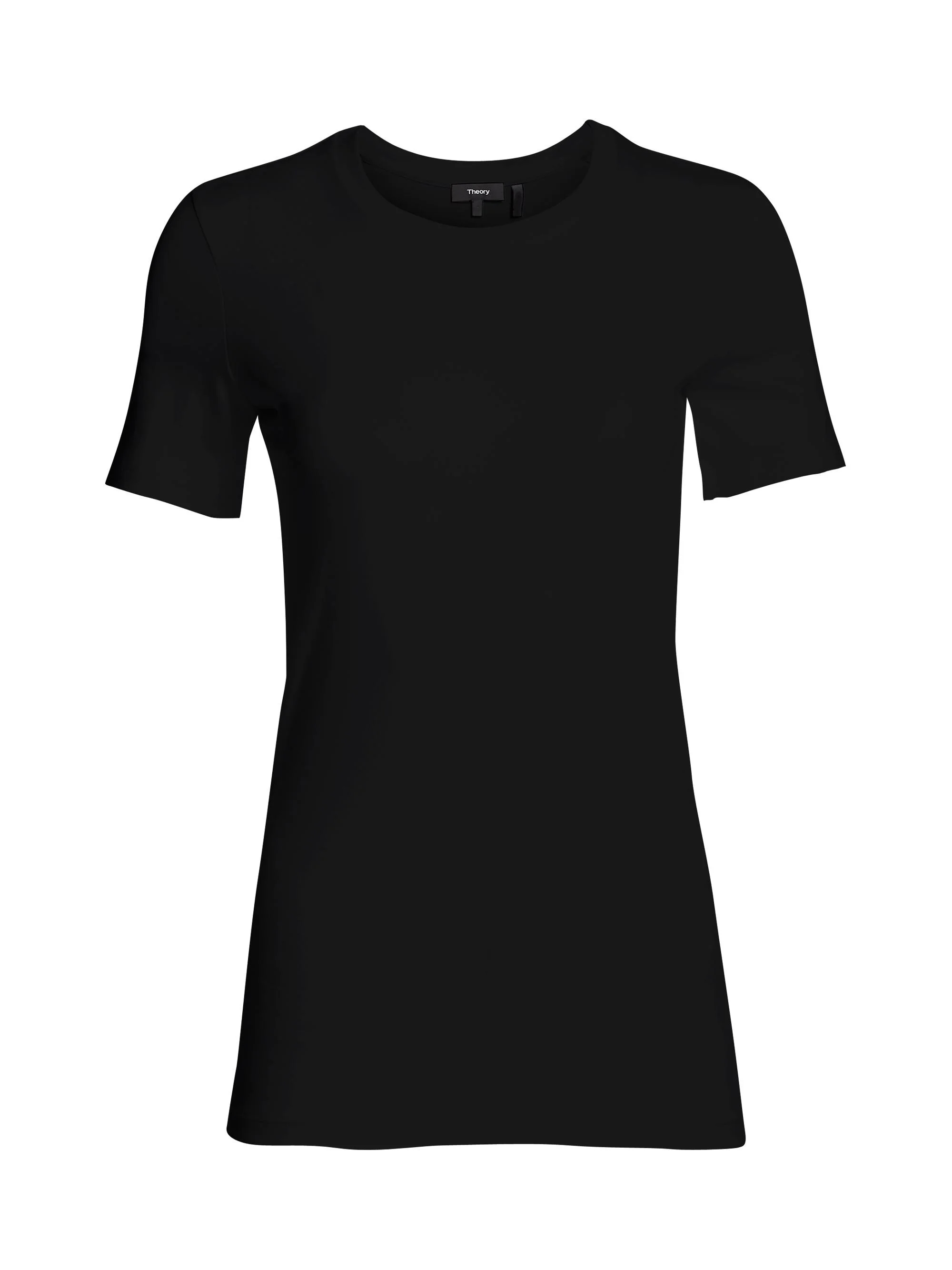 Women's Johnna Pima Cotton Tee - Black - 1