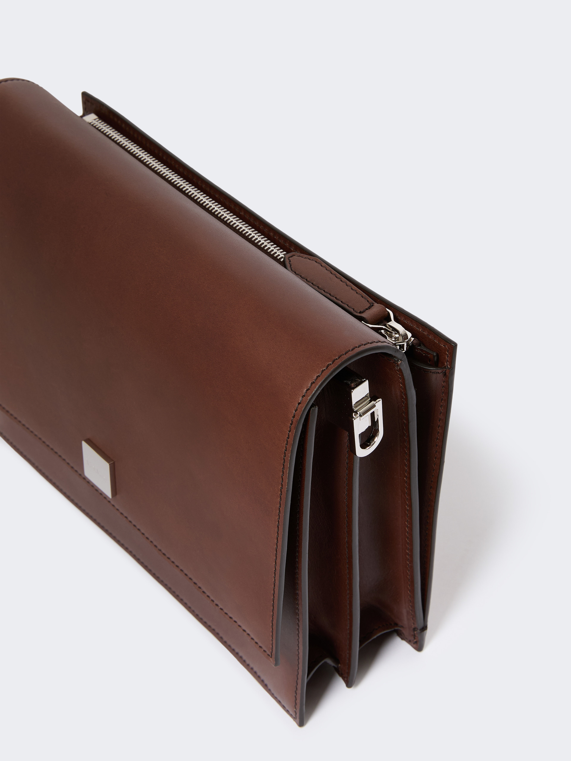 BIANCAROUGHM Medium crossbody bag in leather - 4