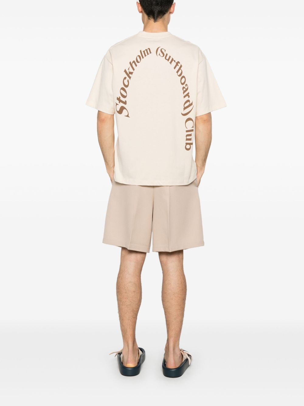 logo-print T-shirt - 3