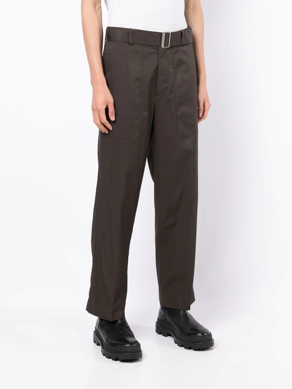 straight-leg trousers - 3