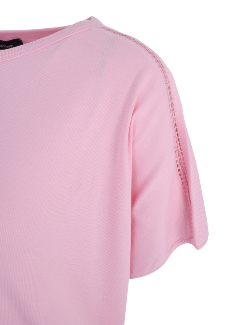 ribbed-knit T-shirt 3