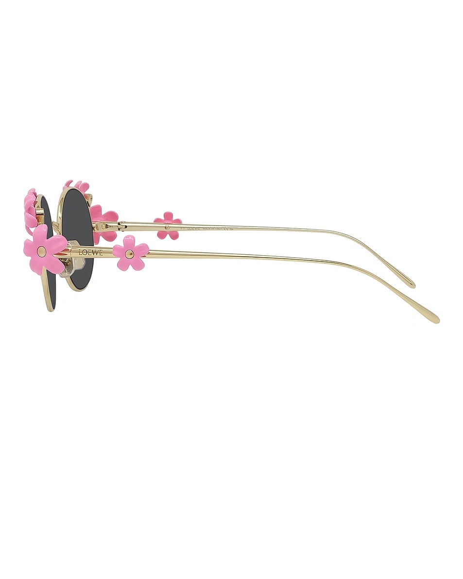 Flowers Round Sunglasses - 3