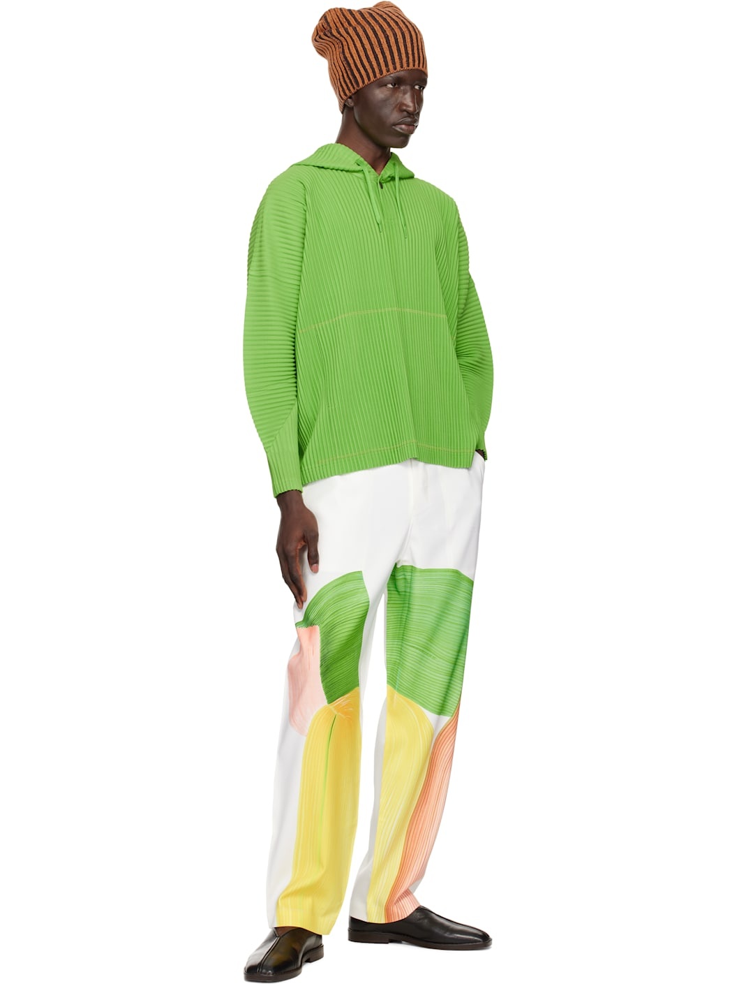 White Ronan Bouroullec Edition Drawing Press Trousers - 5