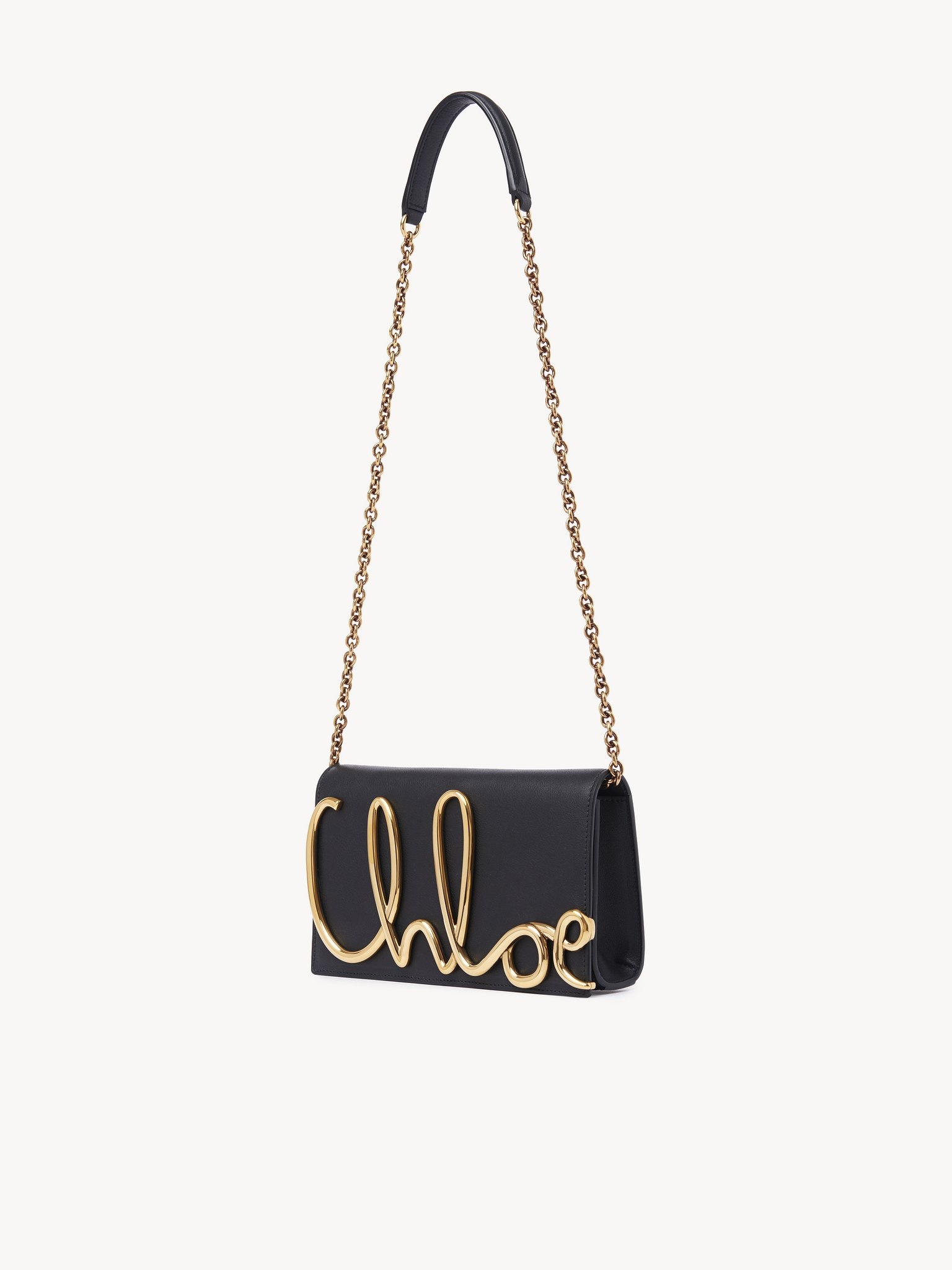 THE CHLOÉ ICONIC CROSSBODY BAG IN SOFT LEATHER - 3