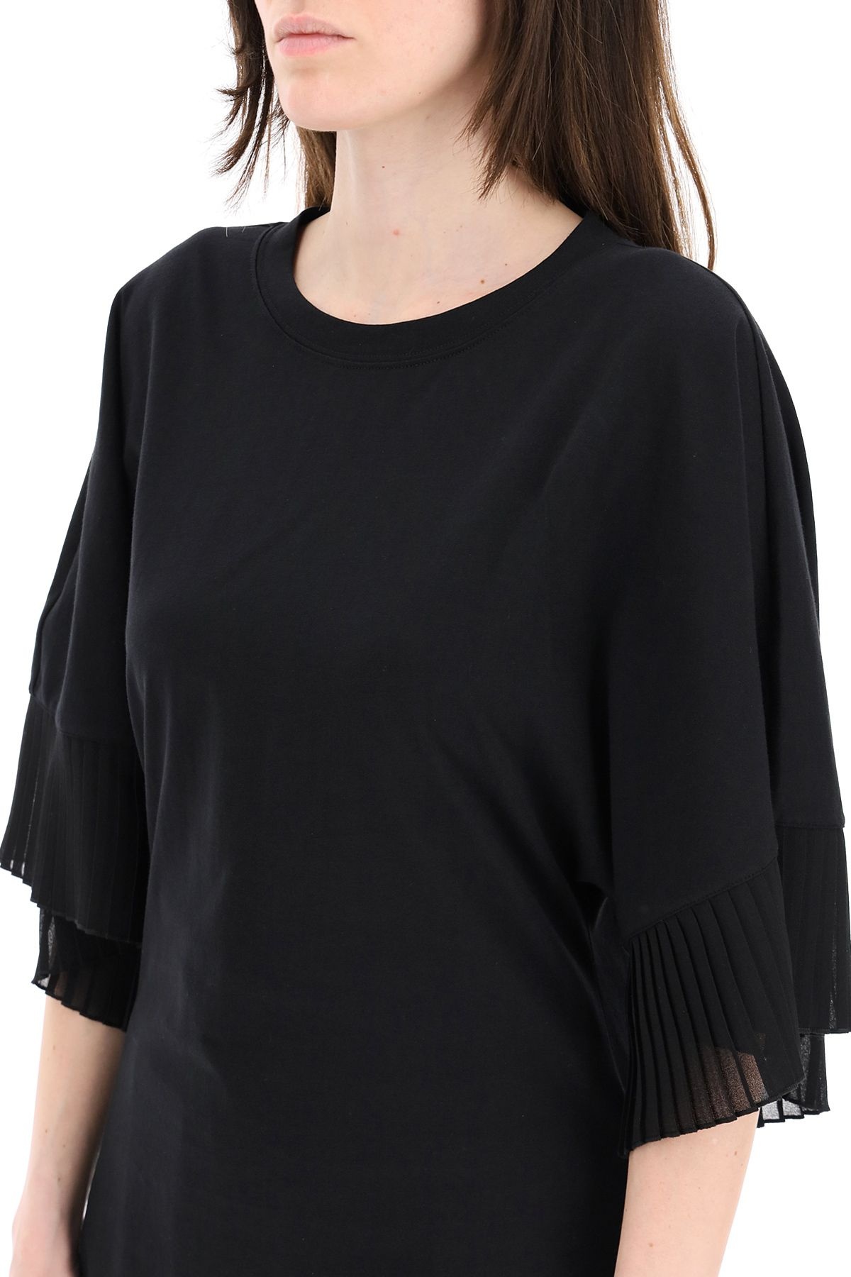 TOP WITH PLEATED SLEEVES - 5