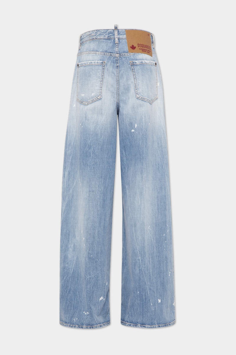 LIGHT BLEACH WASH TRAVELLER JEANS - 2