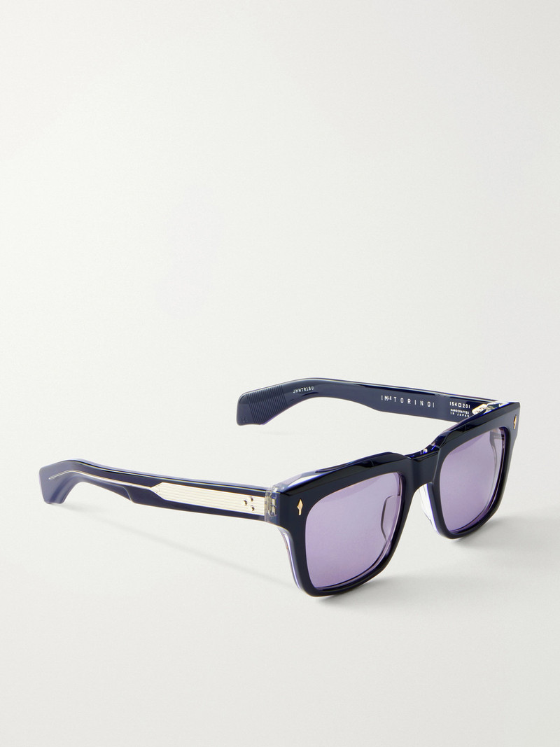 Torino Square-Frame Acetate Sunglasses 4