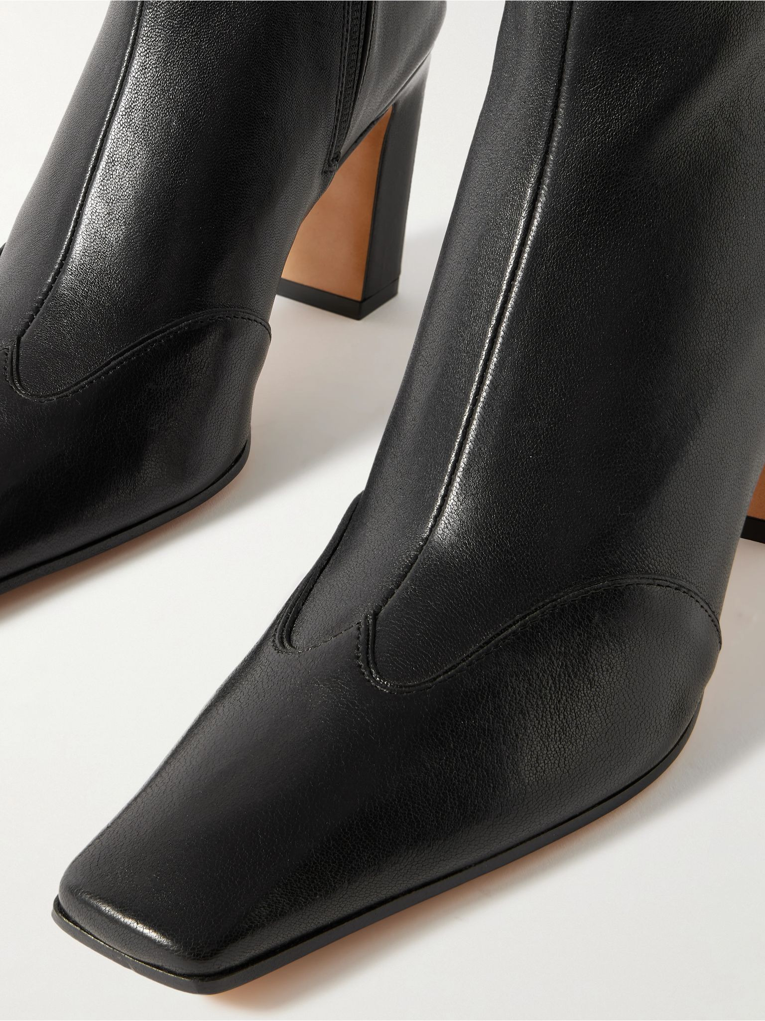 Nevada leather ankle boots Black - 4
