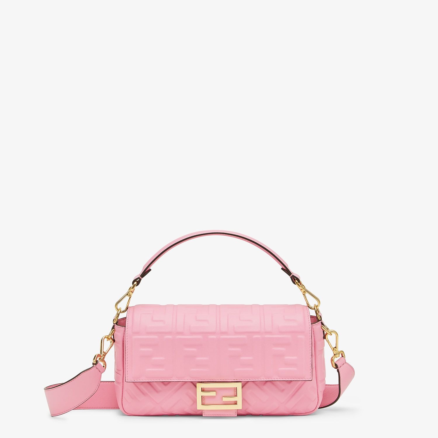 Pink nappa leather bag - 1