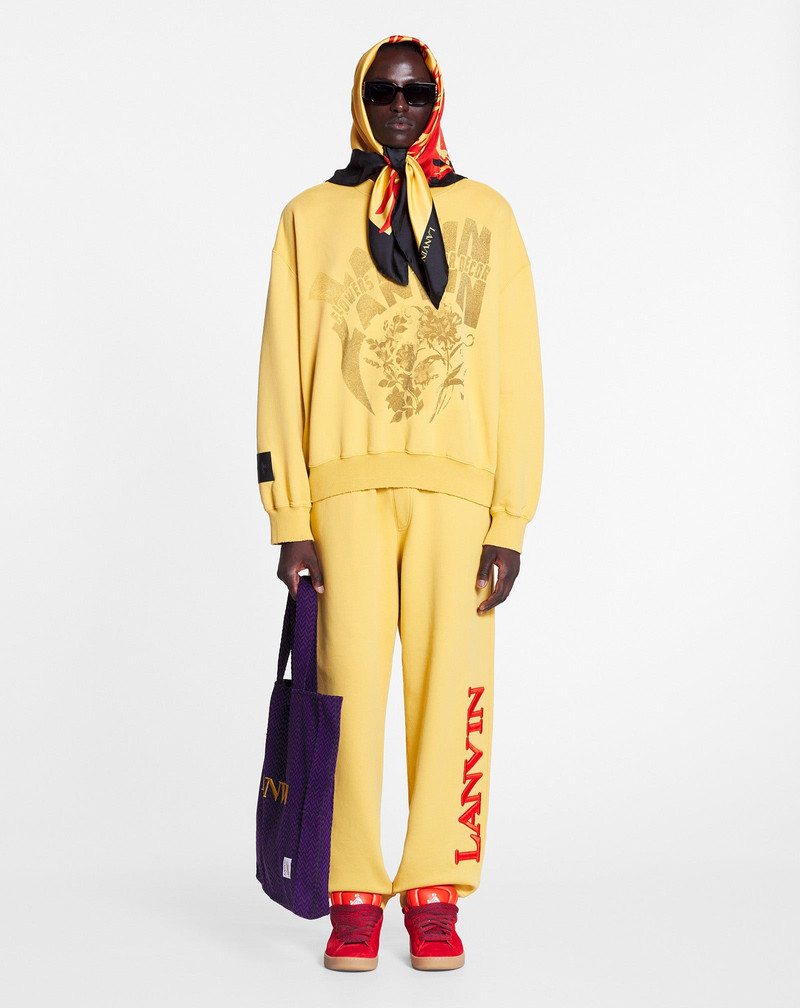 Lanvin LANVIN X FUTURE UNISEX LOGO JOGGING PANTS outlook