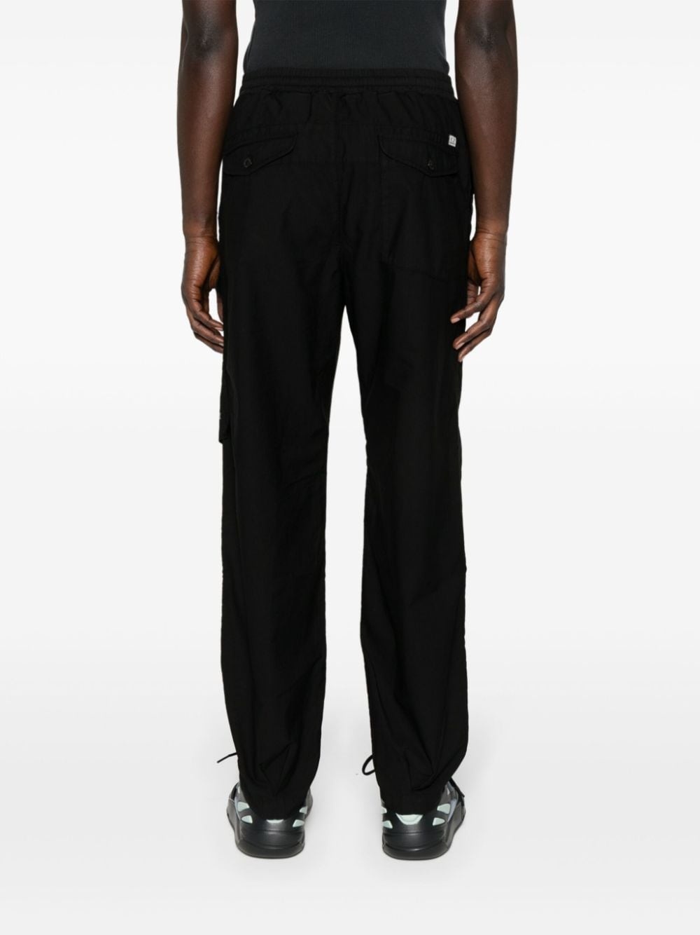 tapered cotton trousers - 4