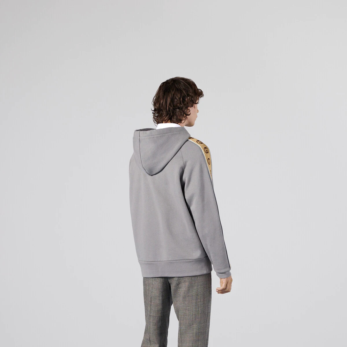 Cotton jersey hooded sweatshirt - 7