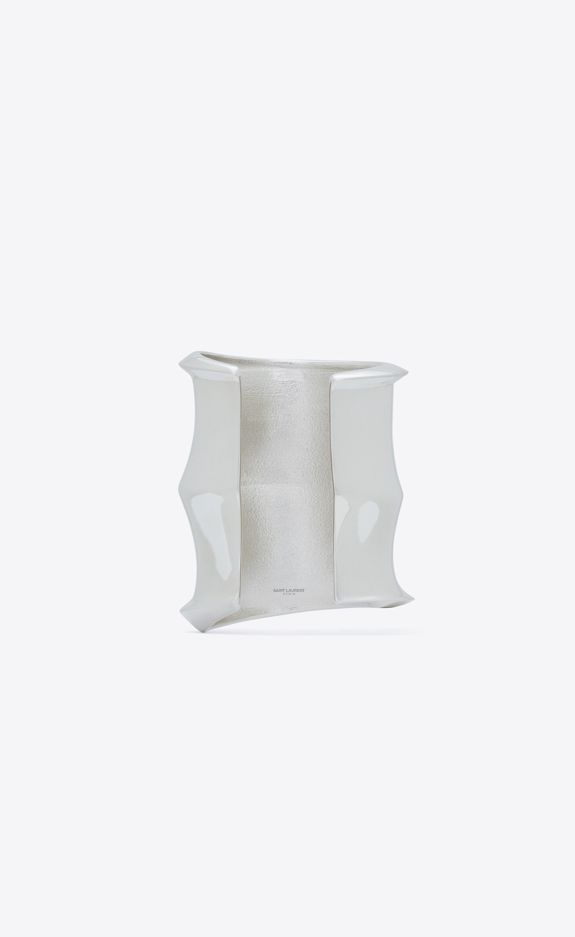 wavy cuff bracelet in metal - 5