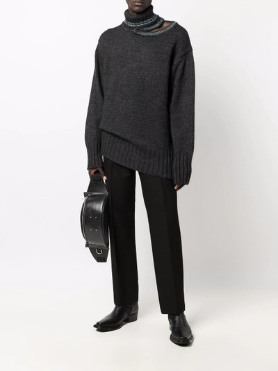 Y/Project cut-out knitted jumper outlook