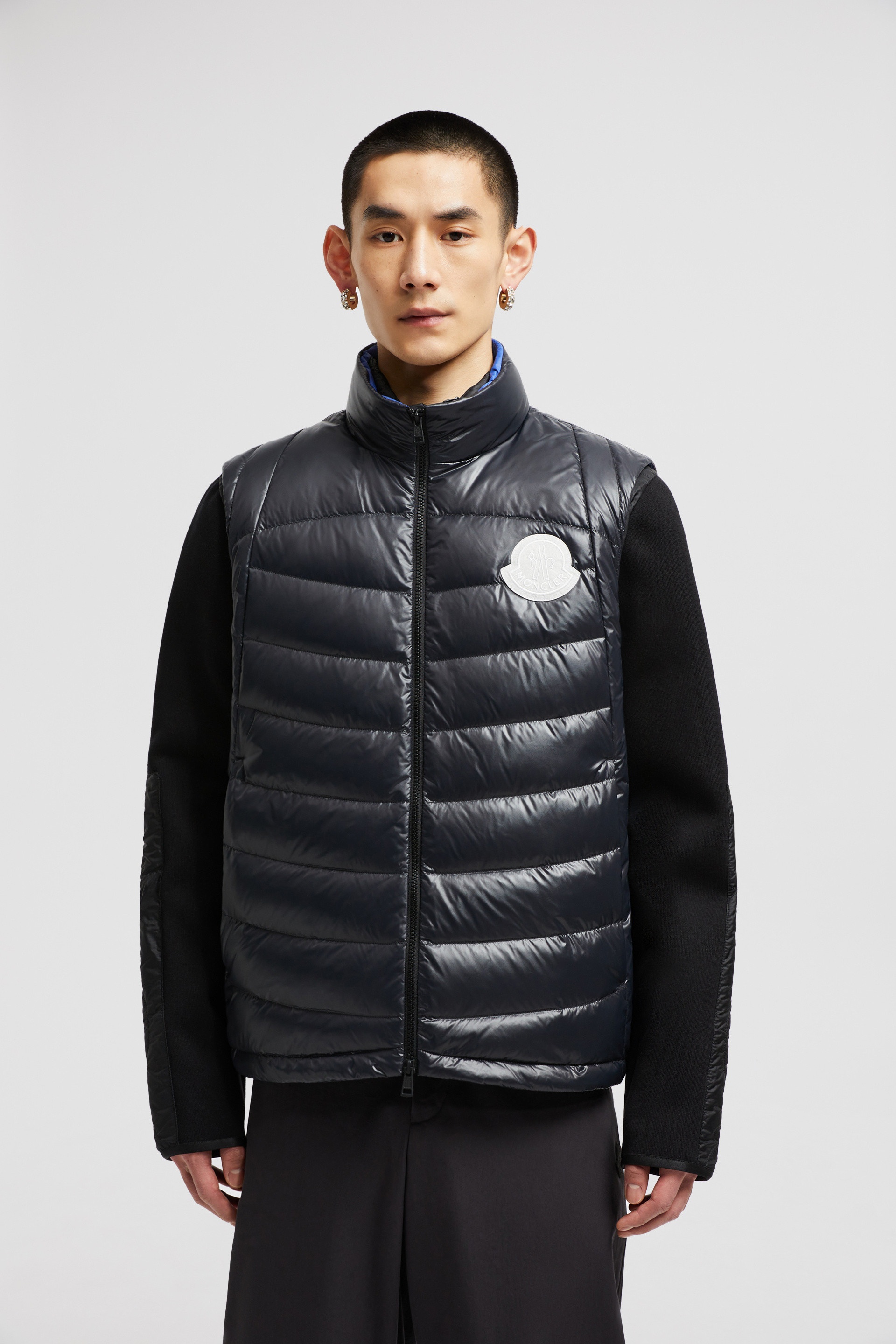 Menelao Hooded Curvy-Quilted Down Vest - 3