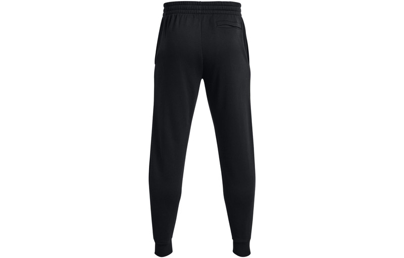Under Armour Under Armour Rival Fleece Graphic Joggers 'Black White' 1379776-001 outlook