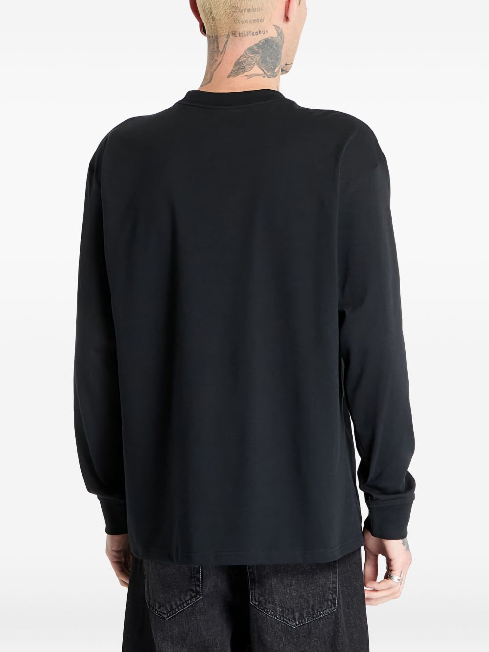 logo-detail long-sleeve T-shirt - 4