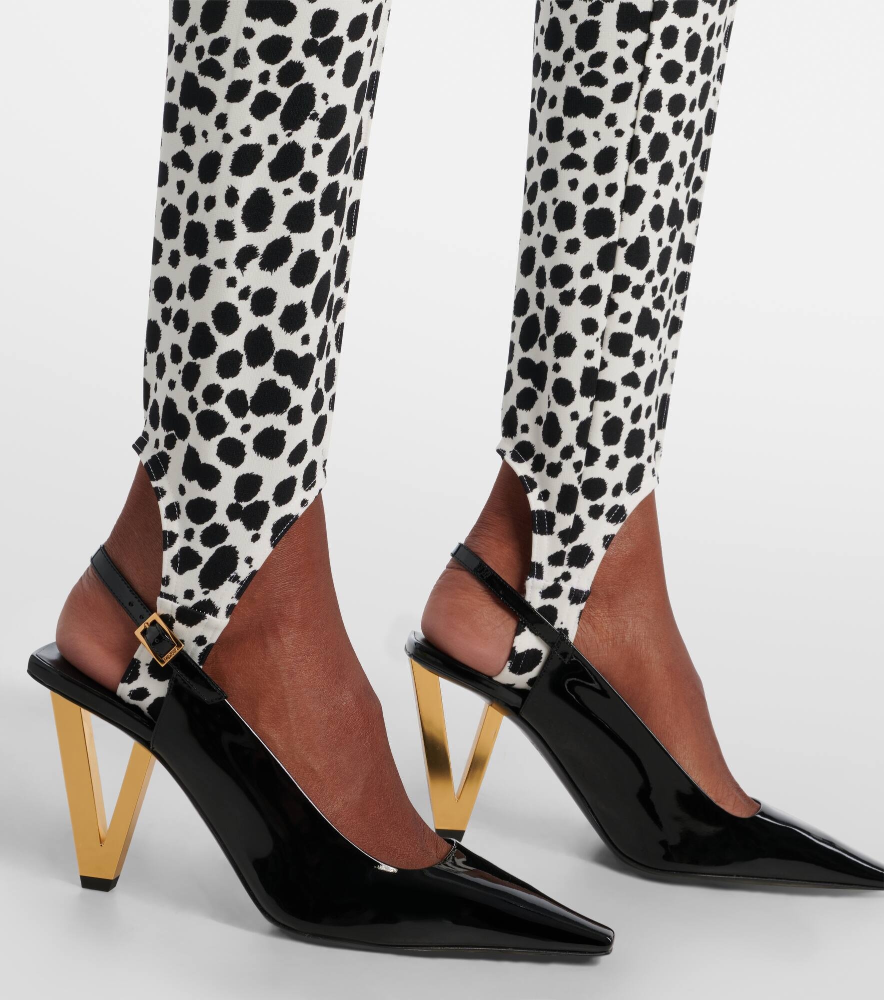 Leopard-print leggings - 5