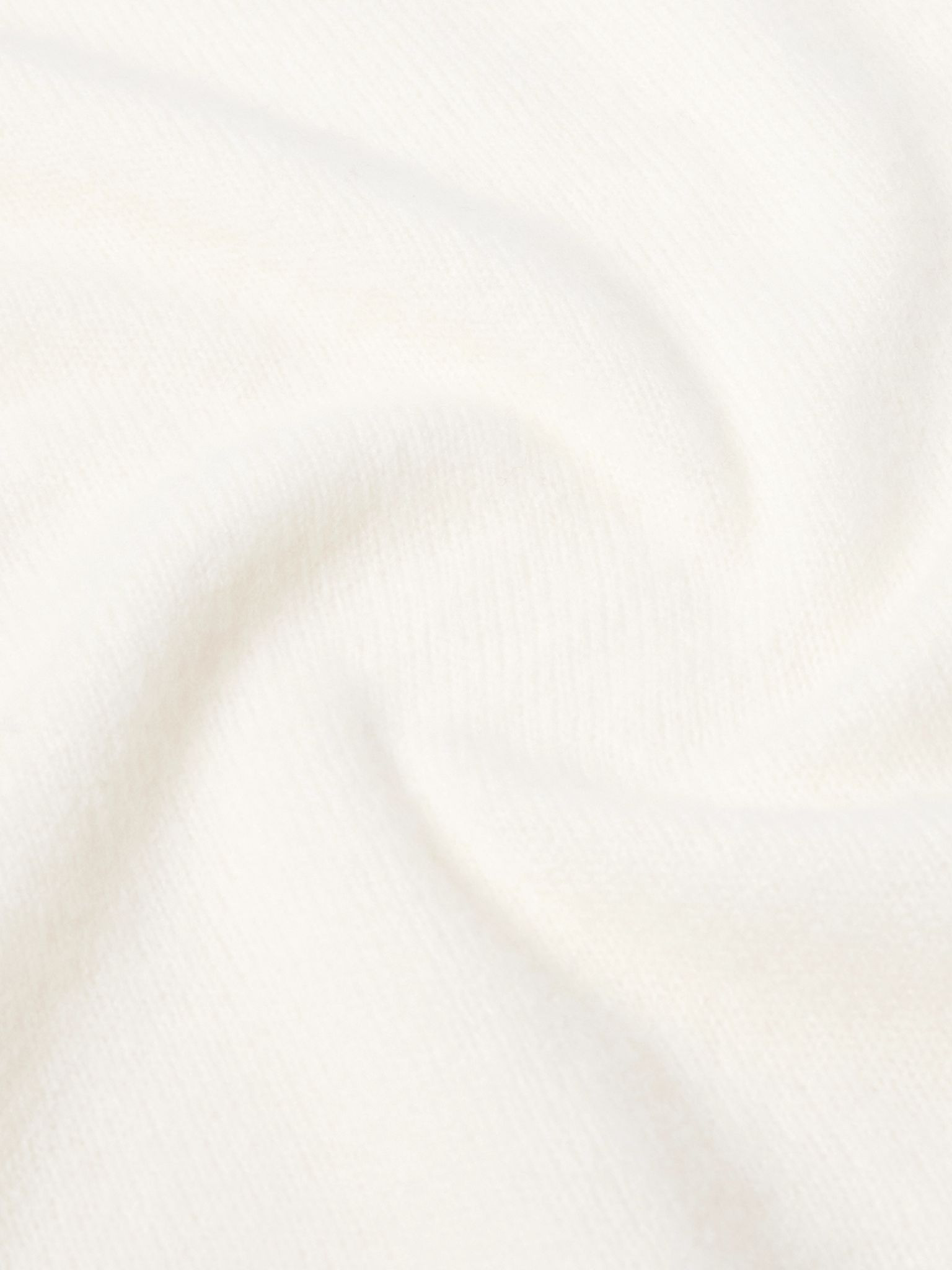 Brushed Cashmere-Blend Polo Shirt Cream - 5